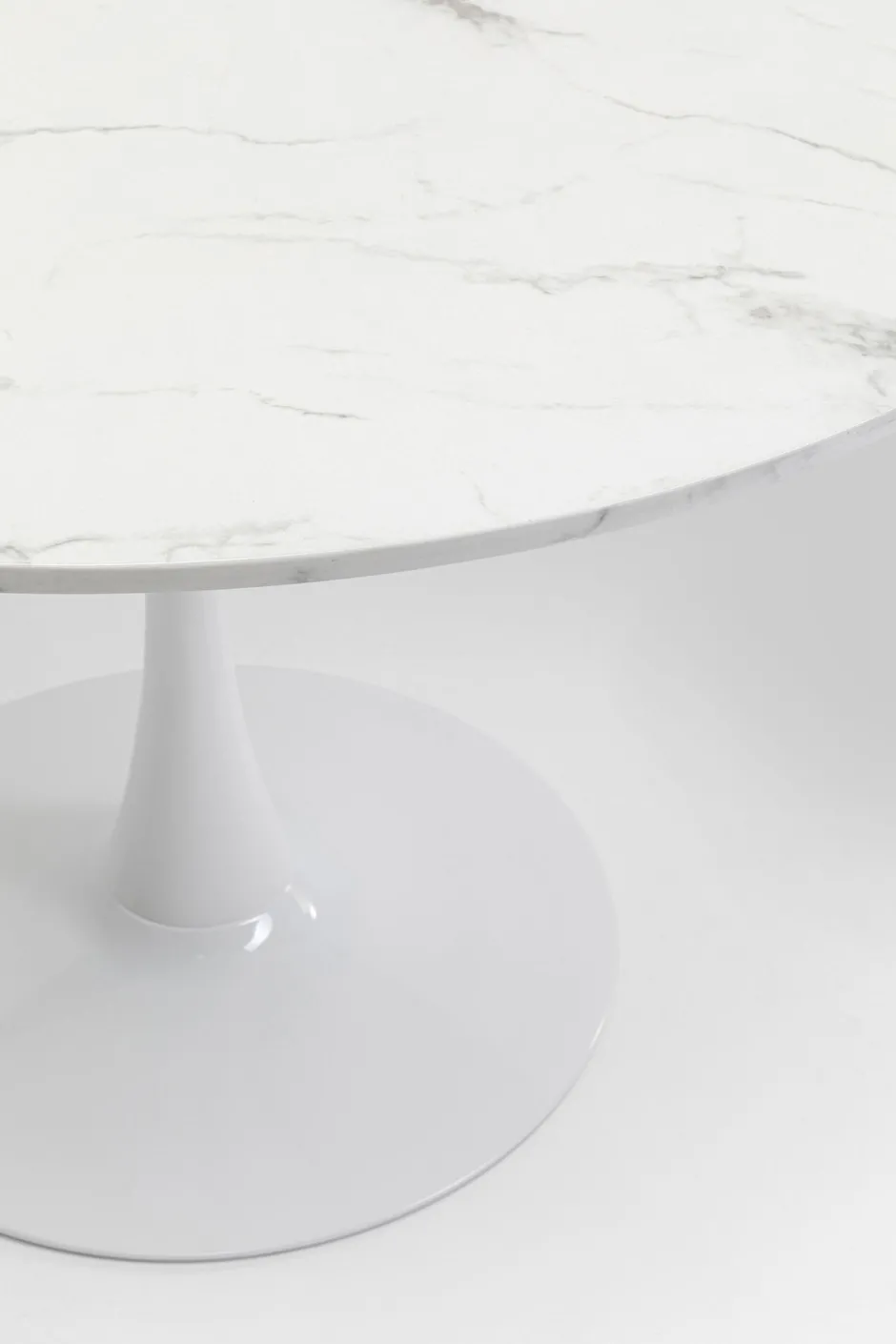 Best Eettafel Schickeria Marble White 110cm Kasten|Tafels
