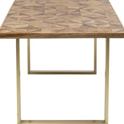 Discount Eettafel Stars Messing 180x90cm Kasten|Tafels