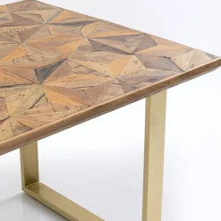 Discount Eettafel Stars Messing 180x90cm Kasten|Tafels