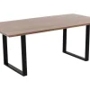 Best Eettafel Symphony Donker Zwart 200x100cm Kasten|Tafels