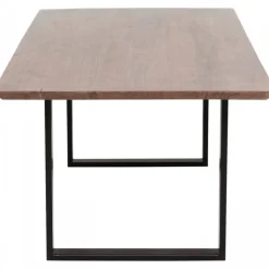 Best Eettafel Symphony Donker Zwart 200x100cm Kasten|Tafels