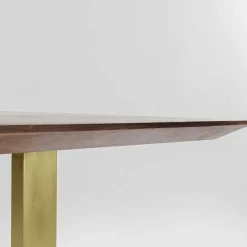 Cheap Eettafel Symphony Donker Messing 180x90cm Kasten|Tafels