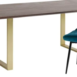 Cheap Eettafel Symphony Donker Messing 180x90cm Kasten|Tafels