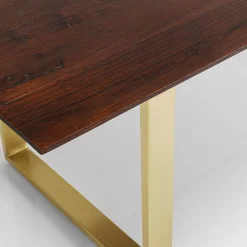 Cheap Eettafel Symphony Donker Messing 180x90cm Kasten|Tafels