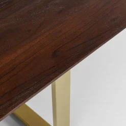 Cheap Eettafel Symphony Donker Messing 200x100cm Kasten|Tafels