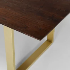 Cheap Eettafel Symphony Donker Messing 200x100cm Kasten|Tafels