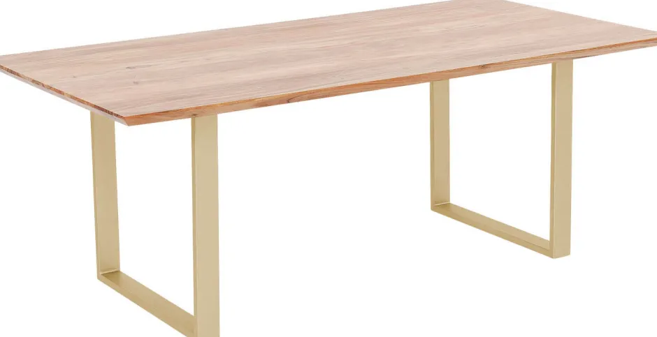 Discount Eettafel Symphony Messing 160x80cm Kasten|Tafels