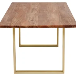 Discount Eettafel Symphony Messing 160x80cm Kasten|Tafels