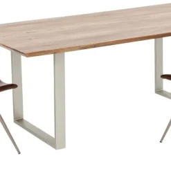 Cheap Eettafel Symphony Zilver 160x80cm Kasten|Tafels