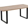 Shop Eettafel Symphony Zwart 160x80cm Kasten|Tafels