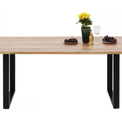 Shop Eettafel Symphony Zwart 160x80cm Kasten|Tafels