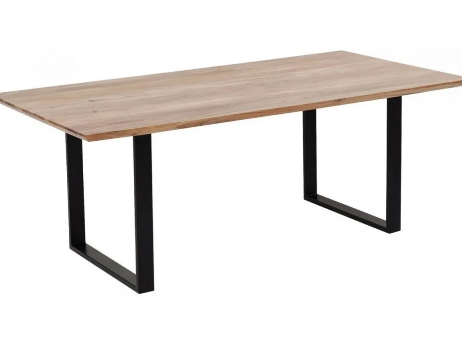 Store Eettafel Symphony Zwart 180x90cm Kasten|Tafels