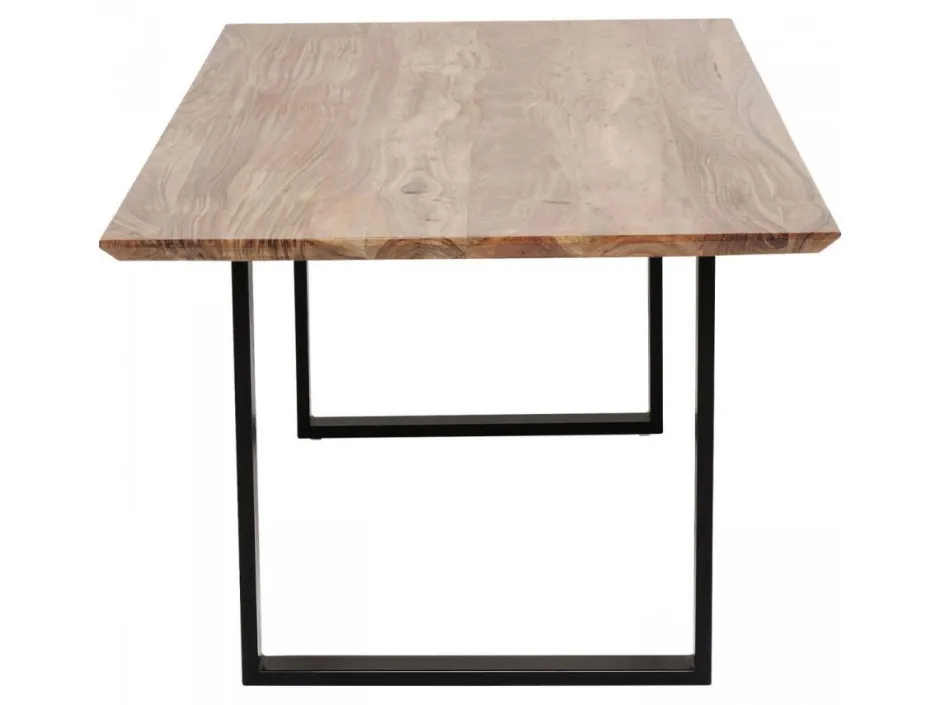 Store Eettafel Symphony Zwart 180x90cm Kasten|Tafels