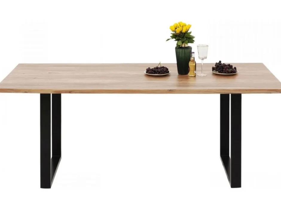 Store Eettafel Symphony Zwart 180x90cm Kasten|Tafels