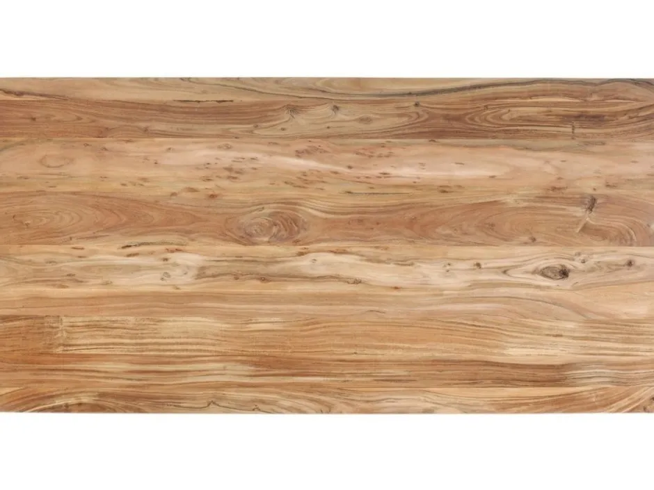 Store Eettafel Symphony Zwart 180x90cm Kasten|Tafels