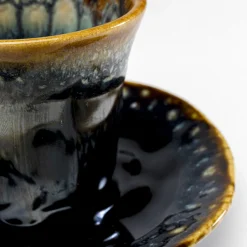 Store Espresso Mok Lio Dark Blue (2/part) Servies & Tafelaccessoires|Kasten