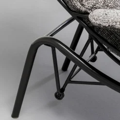 Best Sale Fauteuil + Hocker Vienna Swing Grey Kasten|Fauteuils