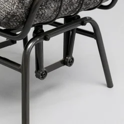 Best Sale Fauteuil + Hocker Vienna Swing Grey Kasten|Fauteuils