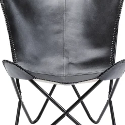 Cheap Fauteuil California Leather Black Kasten|Fauteuils