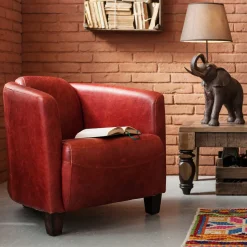 Clearance Fauteuil Cigar Lounge Rood Kasten|Fauteuils