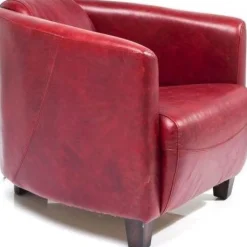 Clearance Fauteuil Cigar Lounge Rood Kasten|Fauteuils