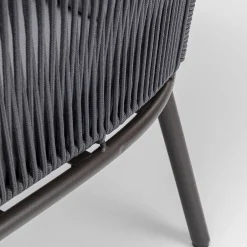Store Fauteuil Elba Grey Kasten|Tuinmeubelen