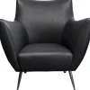 Best Sale Fauteuil Goldfinger Smart Leather Black Kasten|Fauteuils