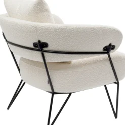 Cheap Fauteuil Peppo Wit Kasten|Fauteuils