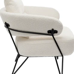 Cheap Fauteuil Peppo Wit Kasten|Fauteuils