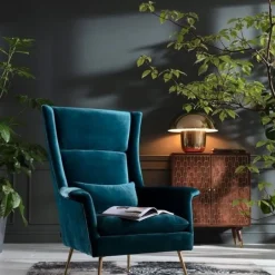 Sale Fauteuil Vegas Forever Petrol-Blauw Kasten|Fauteuils