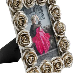 Store Fotolijst Romantic Rose Silver 17x21cm Wanddecoratie|Kasten