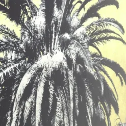 Cheap Glasschilderij Metallic Palms 180x120cm Wanddecoratie|Kasten