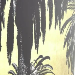 Cheap Glasschilderij Metallic Palms 180x120cm Wanddecoratie|Kasten
