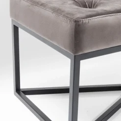 Sale Halbank Crossover Grijs Zwart 150x40cm Kasten|Tuinmeubelen