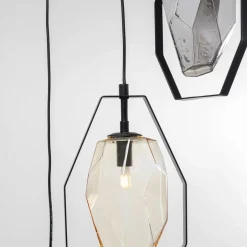 Best Hanglamp Diamond Fever Spiral Black 42cm Hanglampen|Kasten