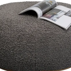 Discount Hocker Pebble Boucle Grey 81cm Kasten|Tuinmeubelen