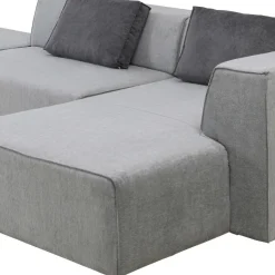 Discount Hoekbank Infinity Ottomane Grijs Rechts Kasten|Tuinmeubelen