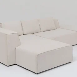 Cheap Hoekbank Infinity Ottomane Creme Links Tuinmeubelen
