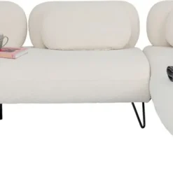Online Hoekbank Peppo Wit 286cm Kasten|Tuinmeubelen