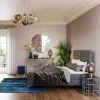 Hot Hoofdbord Benito Star Grey 160cm Bedden|Kasten