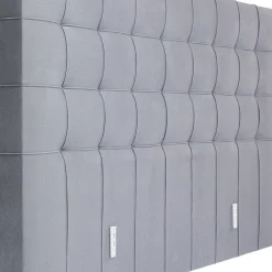 Hot Hoofdbord Benito Star Grey 160cm Bedden|Kasten