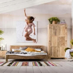 Flash Sale Houten Bed Puro 160x200cm Bedden|Kasten