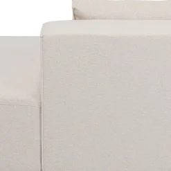 Flash Sale Infinity Ottomane Semi Elements Cream Right 120cm Tuinmeubelen|Banken