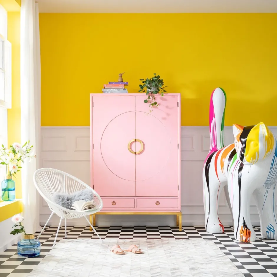 Discount Kabinetkast Disk Pink Kasten|Tuinmeubelen