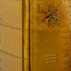 Best Sale Kabinetkast Locker Gold 66x152cm Kasten|Lage Kasten & Dressoirs