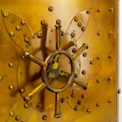 Best Sale Kabinetkast Locker Gold 66x152cm Kasten|Lage Kasten & Dressoirs