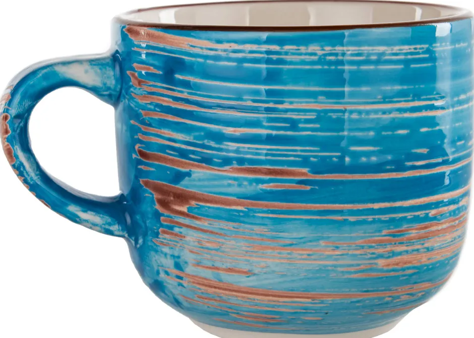 Discount Koffiekopje Swirl Blauw (2-delig) Servies & Tafelaccessoires|Kasten