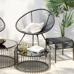Discount Kruk Acapulco Black Kasten|Tuinmeubelen