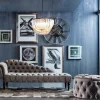 Best Sale Kruk Desire Rond Zilvergrijs Poefs & Krukken|Kasten