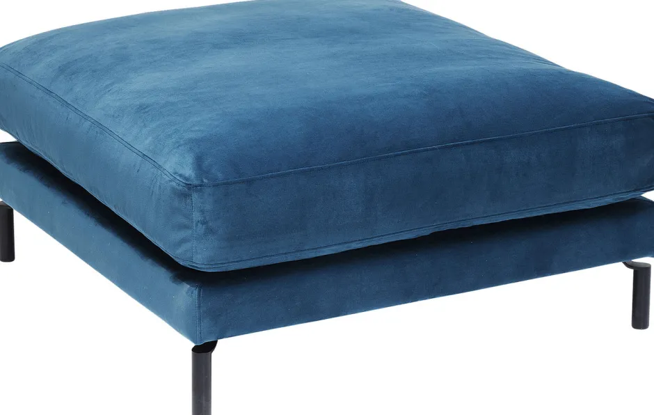 Clearance Kruk Lullaby Petrol-Blauw Poefs & Krukken|Kasten